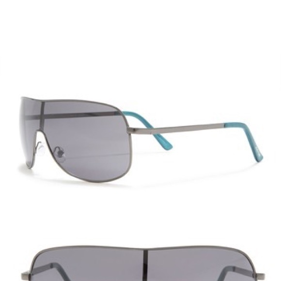 JOE”S JEANS SUNGLASSES GUNMETAL TEAL NWT - Picture 2 of 5